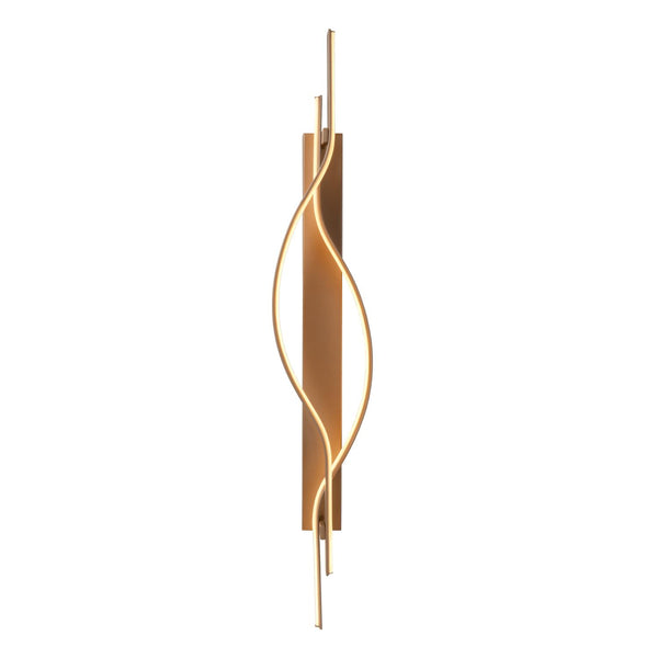 Lucide LAMBADA dimbare LED-wandlamp 20 W, champagne