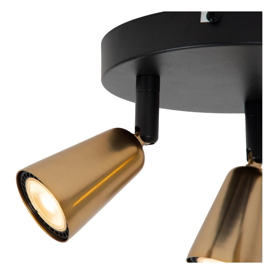 Lucide TIANA plafondspot 3 × GU10, champagne