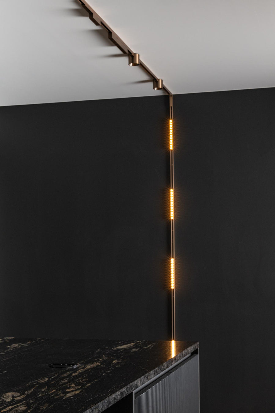 Lucide LINIAL XENIA railsysteem 48 V, champagne