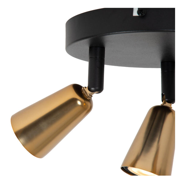 Lucide TIANA plafondspot 3 × GU10, champagne