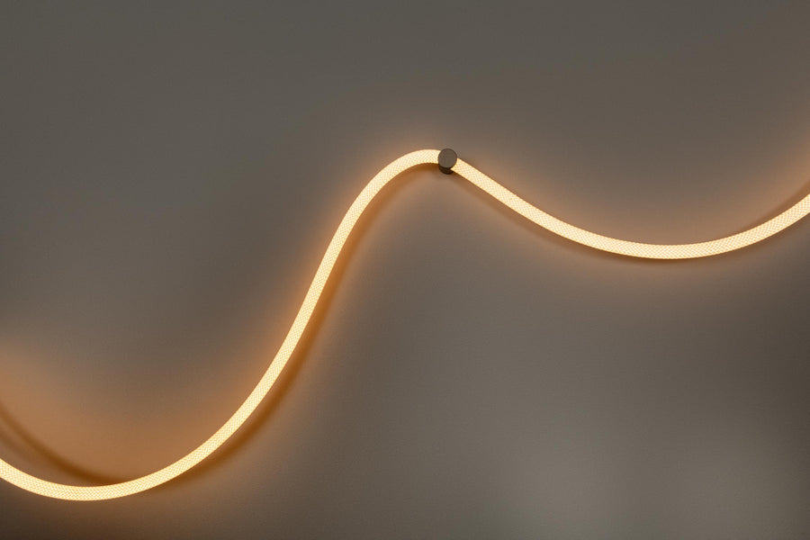 Lucide JANDERIN dimbare LED-wandlamp met bewegingssensor 48 W, 2200–3300 K, champagne