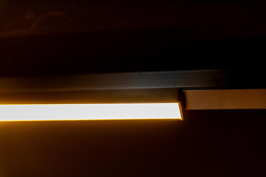 Lucide LINIAL GLYX railsysteem 48 V, champagne