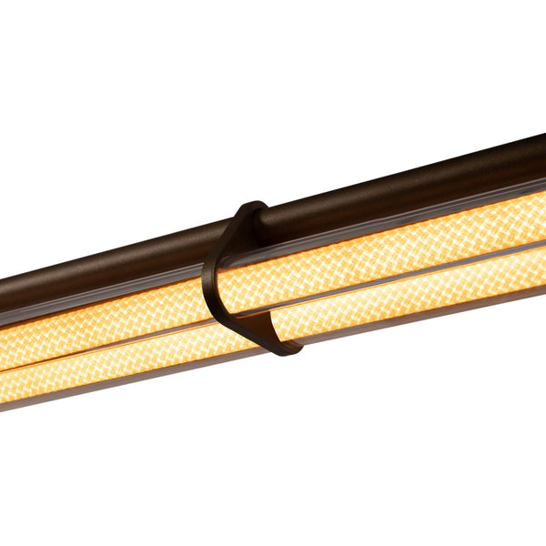Lucide JANDERIN dimbare LED-hanglamp met bewegingssensor 2 × 16,5 W, 2700–4000 K, champagne