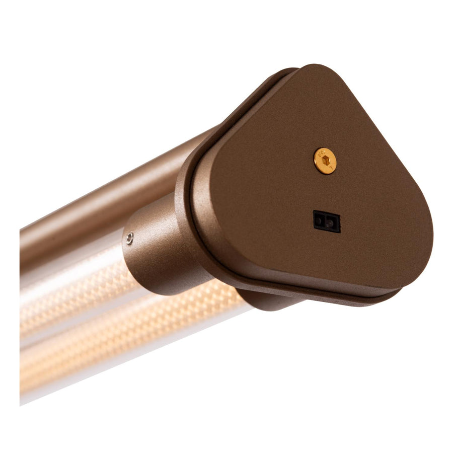 Lucide JANDERIN dimbare LED-hanglamp met bewegingssensor 2 × 16,5 W, 2700–4000 K, champagne