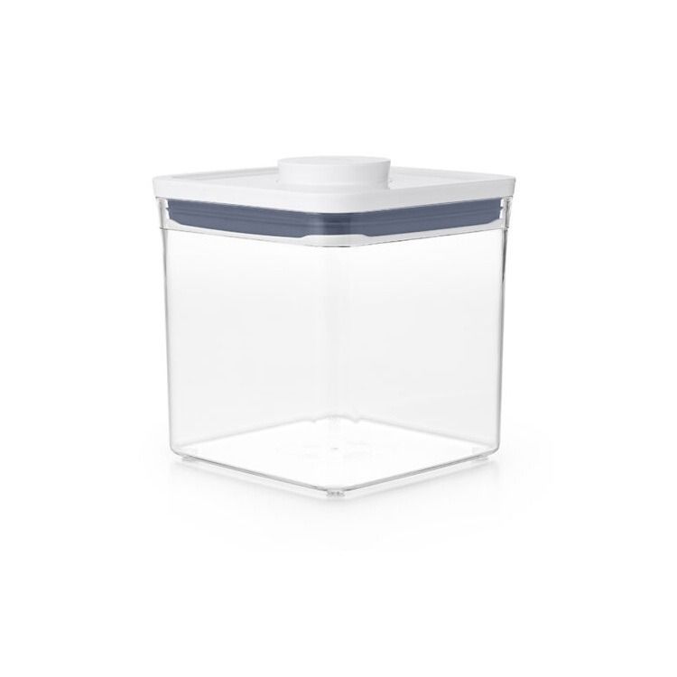 OXO POP Groot vierkant laag, 2,6 liter