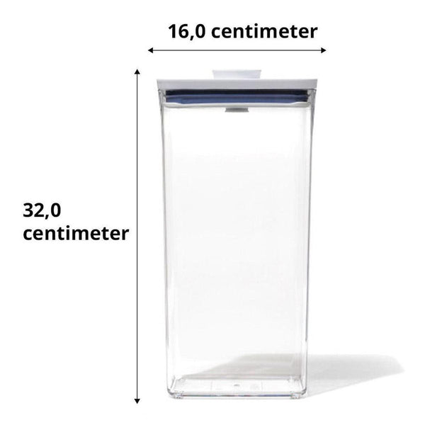 OXO POP Rechthoekig hoog, 3,5 liter