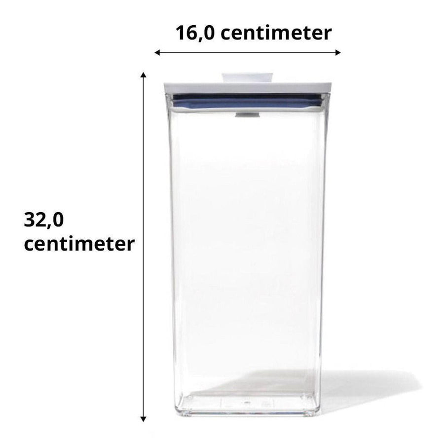 OXO POP Rechthoekig hoog, 3,5 liter
