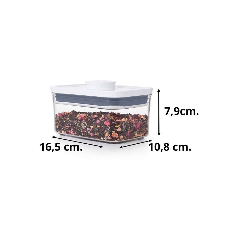 OXO POP Rechthoekig mini, 0,6 liter