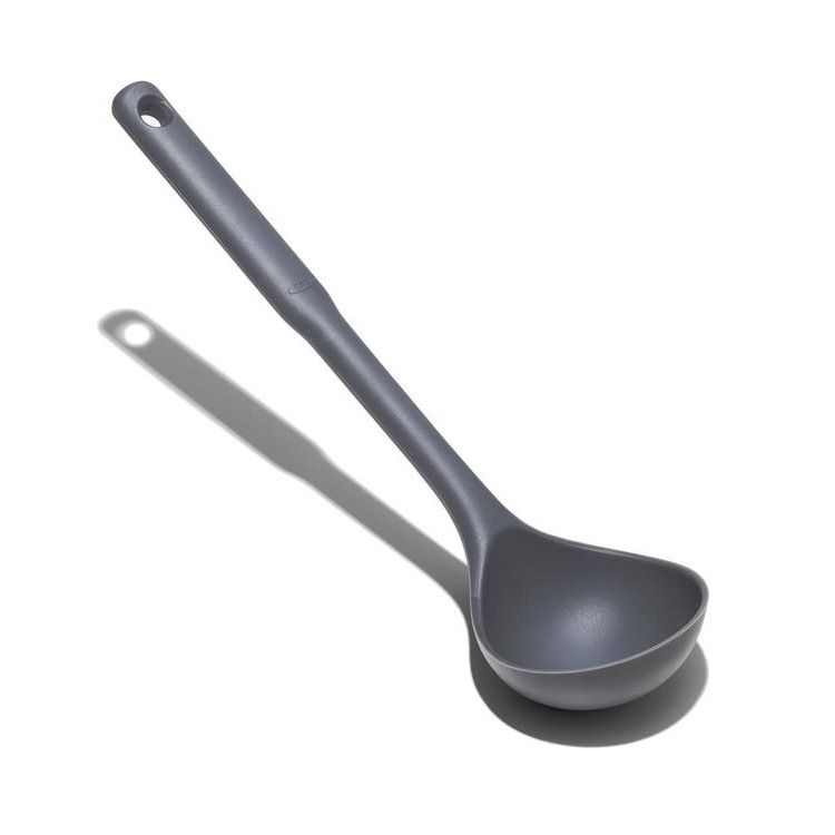OXO Soeplepel siliconen, grijs