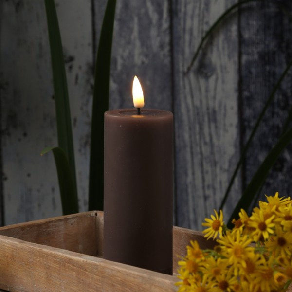 Mocca led candle d 5 * 125 cm