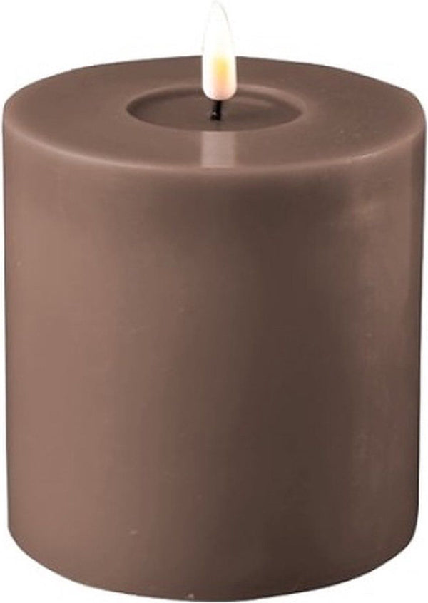 Mocca led candle d 10 * 10 cm