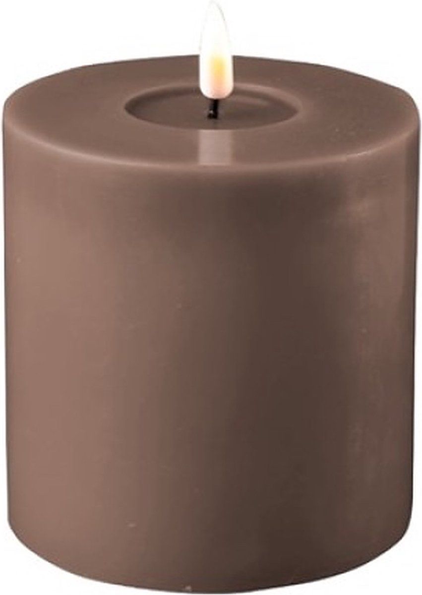 Mocca led candle d 10 * 10 cm
