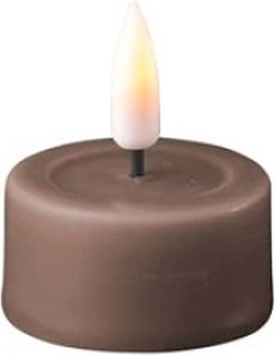 Mocca led tealight candle d 41 * 45 cm (2 pcs.)