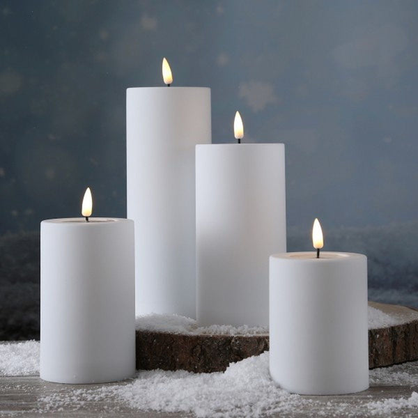 White led candle d 75 * 15 cm