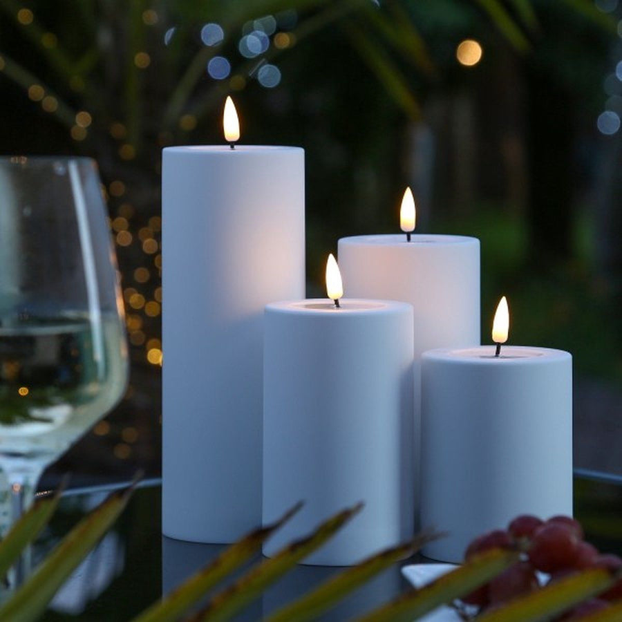 White led candle d 75 * 15 cm