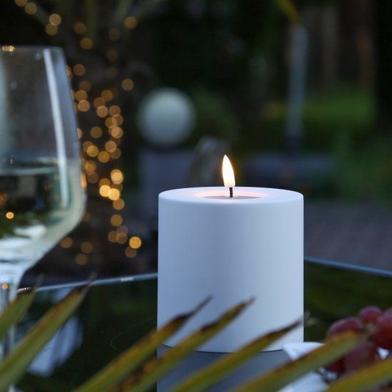 White led candle d 10 * 10 cm