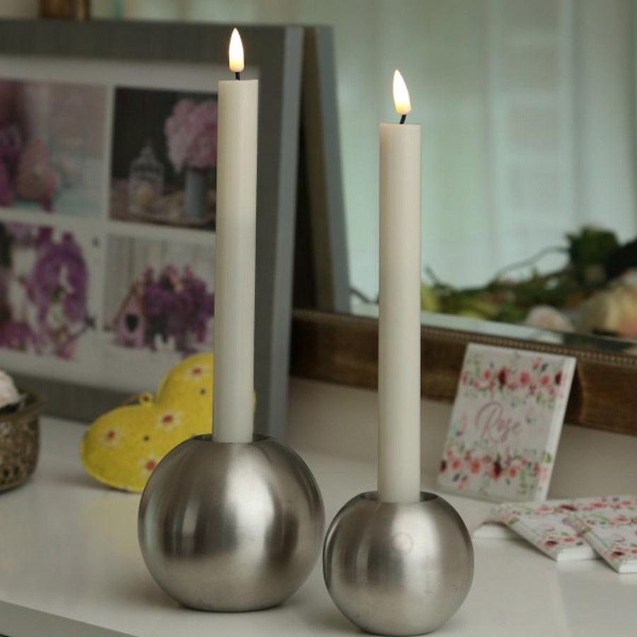 White led dinner candle d 22 * 24 cm (2 pcs.)