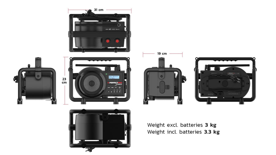 DAB+ / FM / Bluetooth / Oplaadbaar / IP54