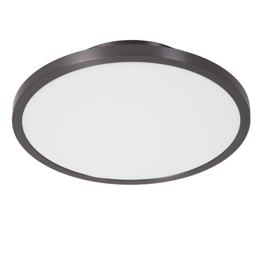 Lucide FIXXT dimbare LED-plafondspot Ø 19,8 cm, 15 W, 2700–4000 K, satijn gunmetal
