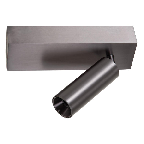 Lucide BIX dimbare LED-plafondspot 8 W, 2700–4000 K, satijn gunmetal
