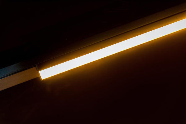 Lucide LINIAL GLYXX railsysteem 48 V, satijn gunmetal
