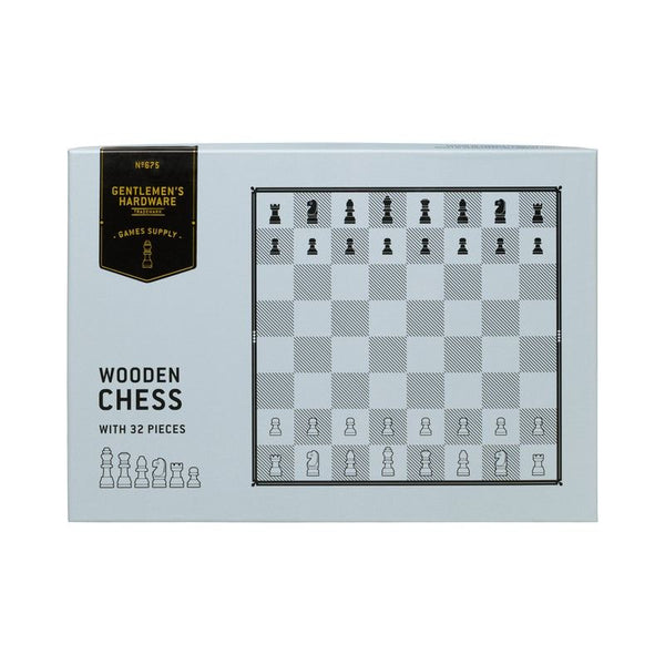 Acacia Wood Chess Set