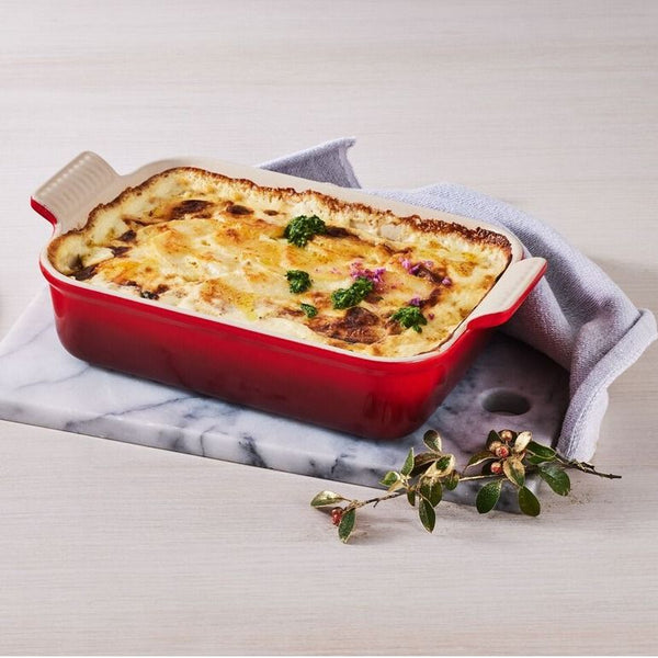 Ovenschaal rechthoekig Kersenrood 26x19cm 2,4l