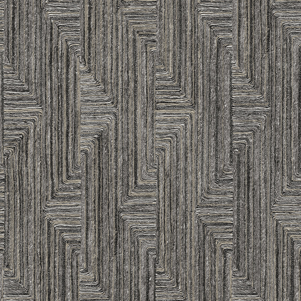 Santa Fe - Retro string motif Black – hoofdafbeelding