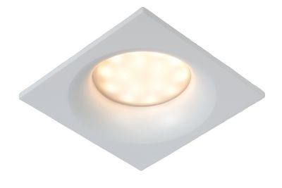 Inbouwspot Badkamer 1xGU10 IP44 Wit