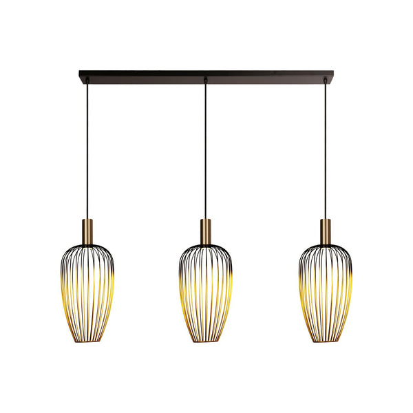 Lucide AURELIE hanglamp 3 × GU10, goud