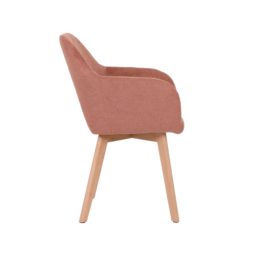 Stoel Yala Oud Roze (set of 2)