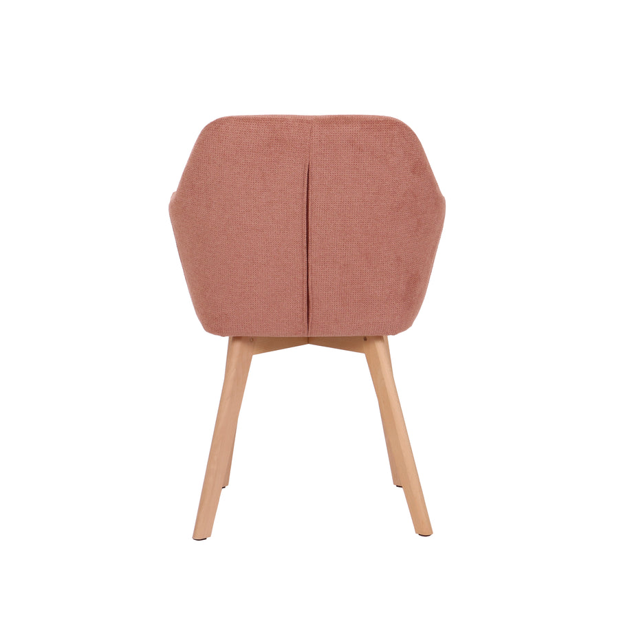 Stoel Yala Oud Roze (set of 2)