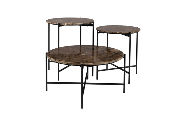 Zijtafel Tooz Bruin Groot