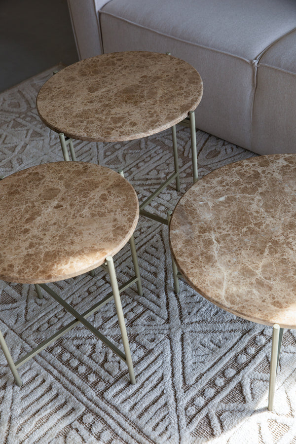 Zijtafel Tooz Beige Klein