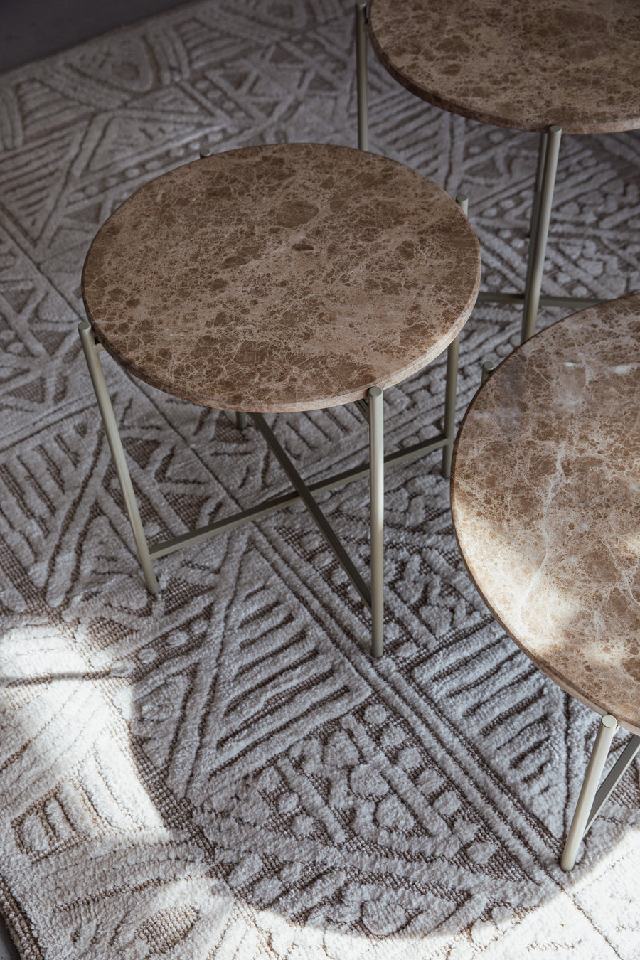 Zijtafel Tooz Beige Klein