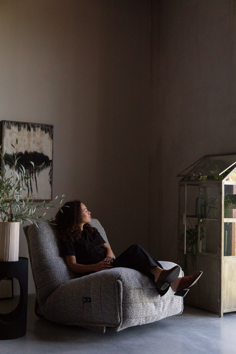 Loungestoel Hamilton Recliner Cappuccino