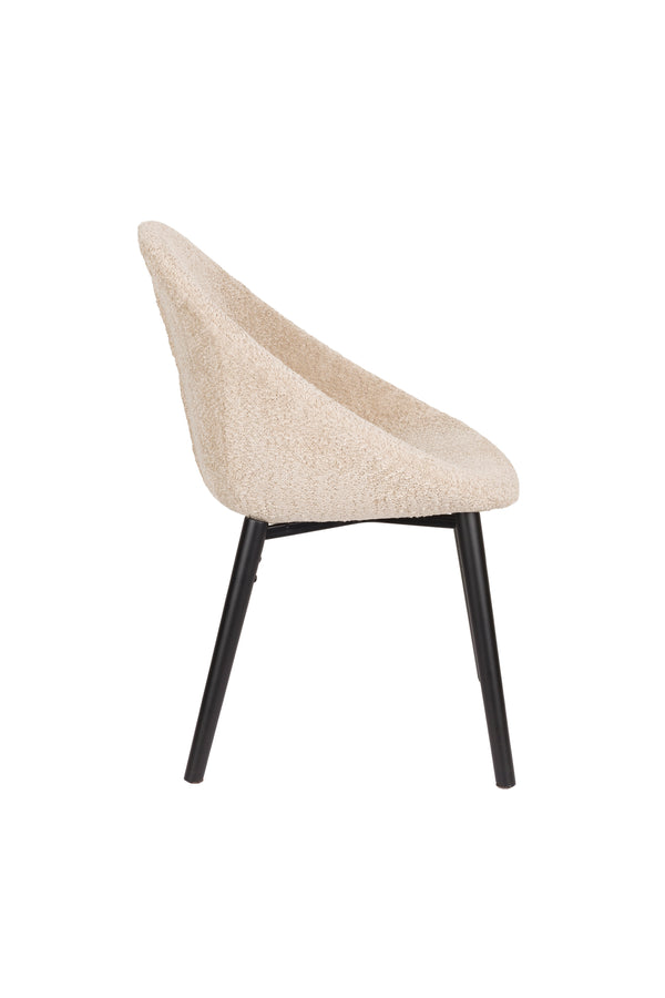Fenna eetkamerstoel beige