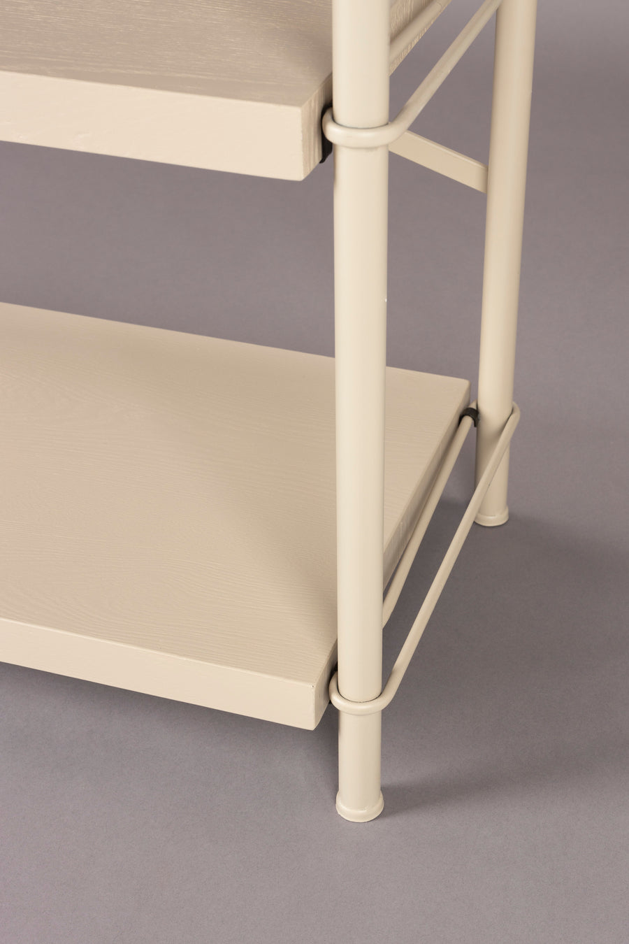 Iron stellingkast beige laag