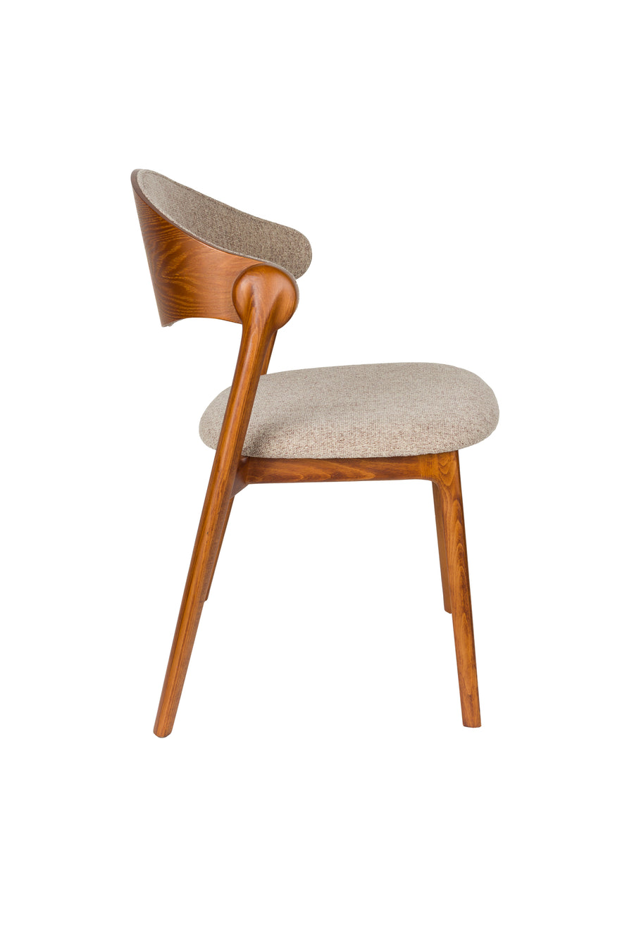 Stoel Babington Notenhout (set van 2)