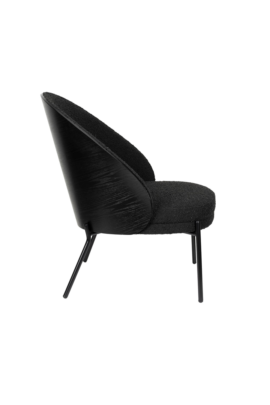 Rodin fauteuil bouclé black