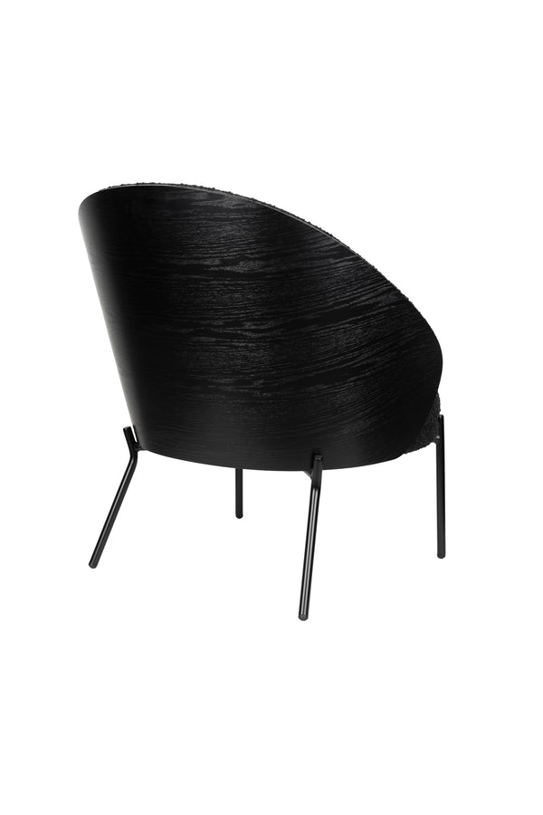 Rodin fauteuil bouclé black