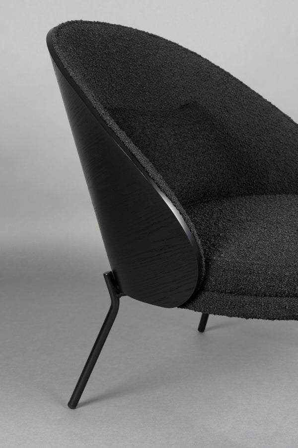 Rodin fauteuil bouclé black