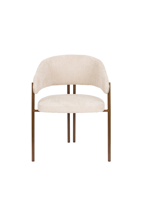 Stoel Naida Beige (set van 2)
