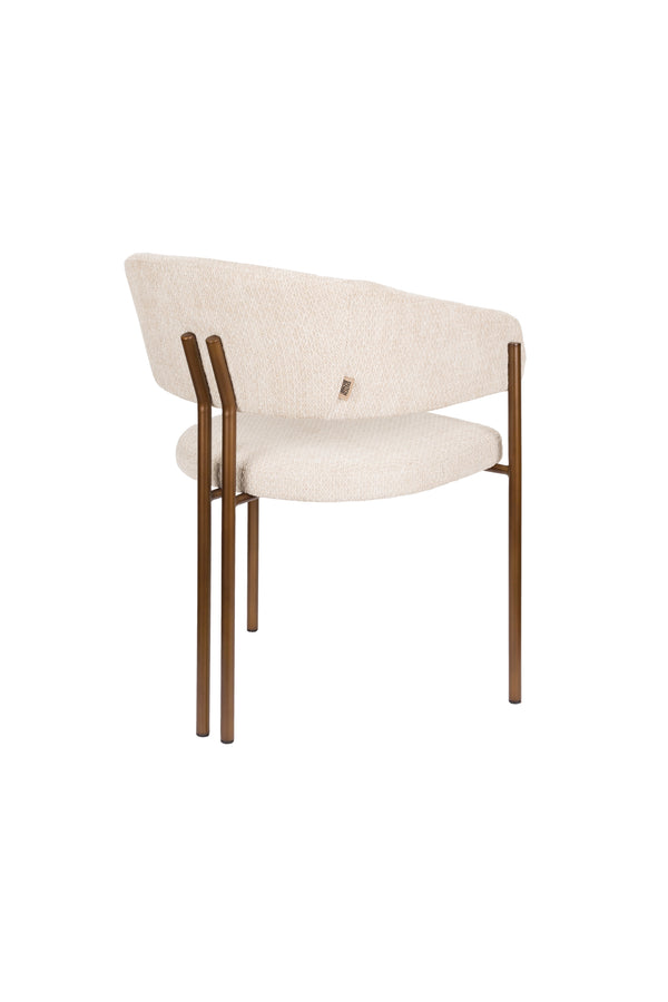 Stoel Naida Beige (set van 2)