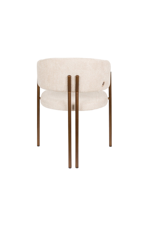 Stoel Naida Beige (set van 2)