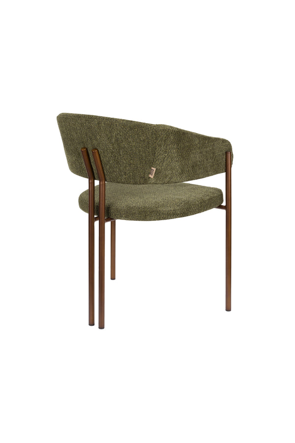 Stoel Naida Groen (set van 2)