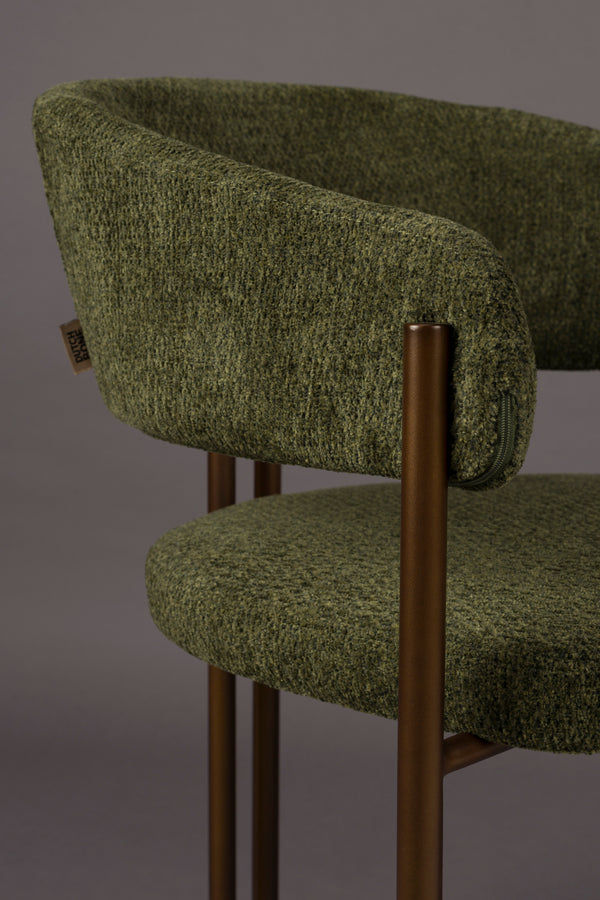 Stoel Naida Groen (set van 2)