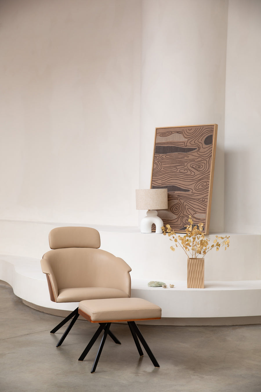 Loungestoel Frie