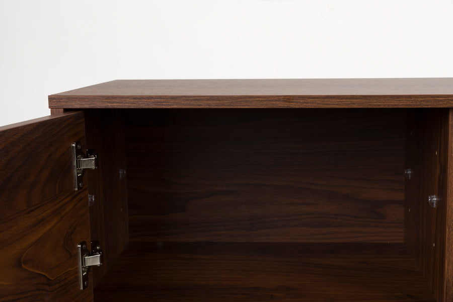 Dressoir Flux Notenhout Laag