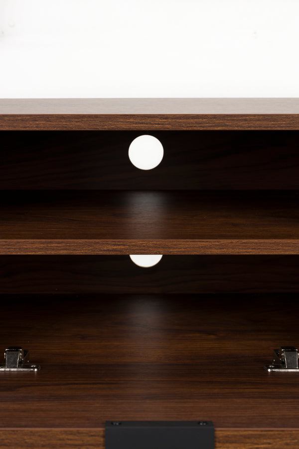 Dressoir Flux Notenhout Laag